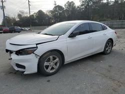 Chevrolet Malibu LS salvage cars for sale: 2018 Chevrolet Malibu LS