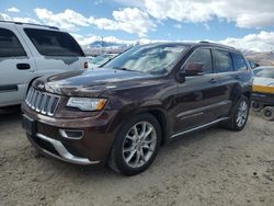 Jeep Grand Cherokee salvage cars for sale: 2015 Jeep Grand Cherokee Summit