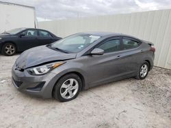 Salvage cars for sale at Houston, TX auction: 2014 Hyundai Elantra SE
