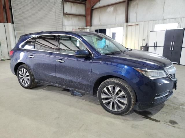 2016 Acura MDX Technology