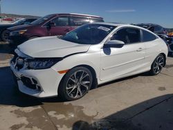 Salvage cars for sale at Grand Prairie, TX auction: 2017 Honda Civic SI