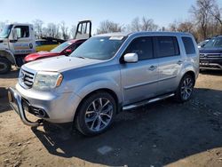 Salvage cars for sale at Baltimore, MD auction: 2013 Honda Pilot EXL