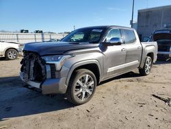 Toyota salvage cars for sale: 2022 Toyota Tundra Crewmax Capstone