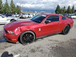 Ford salvage cars for sale: 2012 Ford Mustang