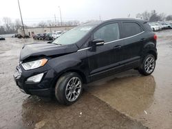 Salvage cars for sale from Copart Fort Wayne, IN: 2018 Ford Ecosport Titanium