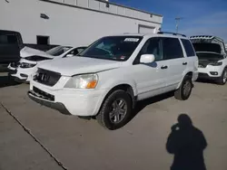 Salvage cars for sale from Copart Farr West, UT: 2005 Honda Pilot EX