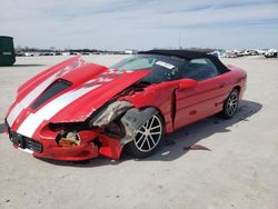 Chevrolet Camaro salvage cars for sale: 2002 Chevrolet Camaro Z28