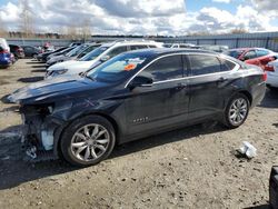 Chevrolet Impala salvage cars for sale: 2017 Chevrolet Impala LT