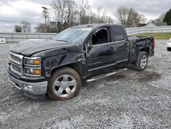 Salvage cars for sale at Gastonia, NC auction: 2015 Chevrolet Silverado K1500 LTZ