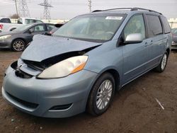 Salvage cars for sale from Copart Elgin, IL: 2009 Toyota Sienna XLE