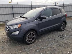 Vehiculos salvage en venta de Copart Lumberton, NC: 2020 Ford Ecosport Titanium