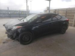 Salvage cars for sale at Anthony, TX auction: 2013 Hyundai Elantra GLS