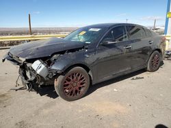 Salvage cars for sale from Copart Albuquerque, NM: 2017 KIA Optima SX