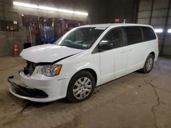 Salvage cars for sale at Angola, NY auction: 2018 Dodge Grand Caravan SE