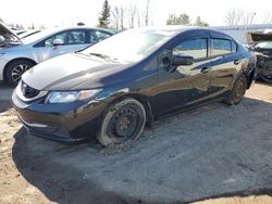 Salvage cars for sale at Bowmanville, ON auction: 2014 Honda Civic LX