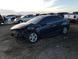 Chevrolet Cruze lt salvage cars for sale: 2018 Chevrolet Cruze LT