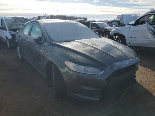 2015 Ford Fusion S Hybrid