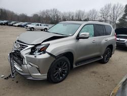 Salvage cars for sale at North Billerica, MA auction: 2022 Lexus GX 460 Luxury