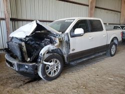 Salvage cars for sale at Houston, TX auction: 2017 Ford F150 Supercrew