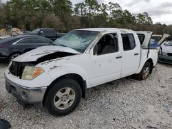 Nissan Frontier salvage cars for sale: 2008 Nissan Frontier Crew Cab LE