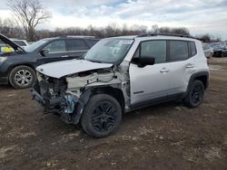 Salvage cars for sale from Copart Des Moines, IA: 2020 Jeep Renegade Sport