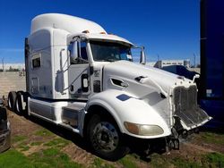 Salvage trucks for sale at Colton, CA auction: 2012 Peterbilt 386