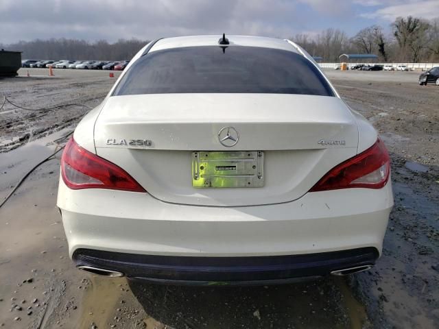 2018 Mercedes-Benz CLA 250 4matic