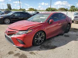 Salvage cars for sale at Miami, FL auction: 2020 Toyota Camry SE