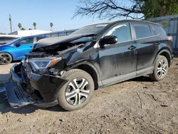 Salvage cars for sale from Copart Mercedes, TX: 2018 Toyota Rav4 LE