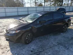 Salvage cars for sale from Copart Loganville, GA: 2014 Honda Civic EX
