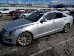 Salvage cars for sale at Van Nuys, CA auction: 2018 Cadillac ATS Luxury