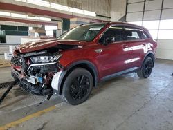 Salvage cars for sale at Dyer, IN auction: 2021 KIA Sorento S