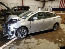 Salvage cars for sale at Billings, MT auction: 2017 Toyota Prius