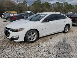 Salvage cars for sale at Houston, TX auction: 2019 Chevrolet Malibu LS