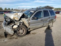 Jeep salvage cars for sale: 2000 Jeep Grand Cherokee Laredo