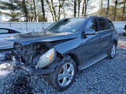 Salvage cars for sale from Copart Windsor, NJ: 2014 Mercedes-Benz ML 350 4matic