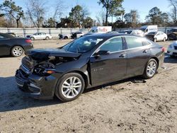 Salvage cars for sale at Hampton, VA auction: 2018 Chevrolet Malibu Hybrid