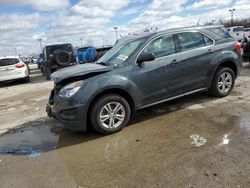 Chevrolet Equinox LS salvage cars for sale: 2017 Chevrolet Equinox LS