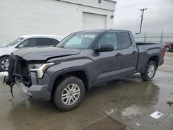 Salvage cars for sale from Copart Farr West, UT: 2022 Toyota Tundra Double Cab SR