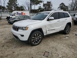 Jeep salvage cars for sale: 2018 Jeep Grand Cherokee Limited