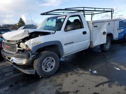 Salvage cars for sale at Vallejo, CA auction: 2002 GMC Sierra C2500 Heavy Duty