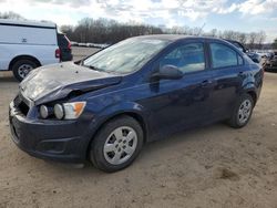 Chevrolet Sonic LS salvage cars for sale: 2015 Chevrolet Sonic LS