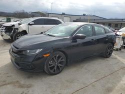 Salvage cars for sale from Copart Lebanon, TN: 2019 Honda Civic Sport