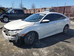 Salvage cars for sale from Copart Wilmington, CA: 2016 Honda Civic EX