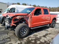 Salvage cars for sale from Copart Exeter, RI: 2022 Ford F150 Raptor