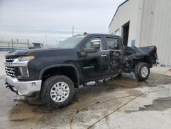 Salvage trucks for sale at Tulsa, OK auction: 2020 Chevrolet Silverado K3500 LTZ