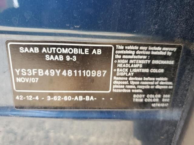 2008 Saab 9-3 2.0T