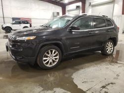 Jeep salvage cars for sale: 2014 Jeep Cherokee Limited