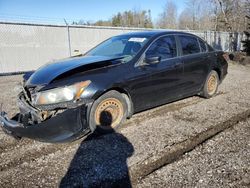 Salvage cars for sale from Copart Bowmanville, ON: 2008 Honda Accord LX