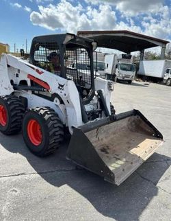 Salvage trucks for sale at Opa Locka, FL auction: 2018 Bobcat S630